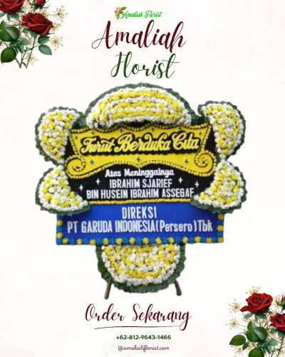 Papan Bunga Duka di Anggut Bawah